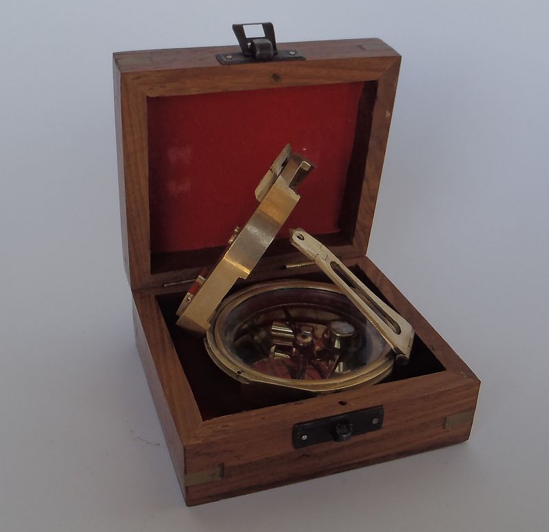 Brunton compass with box