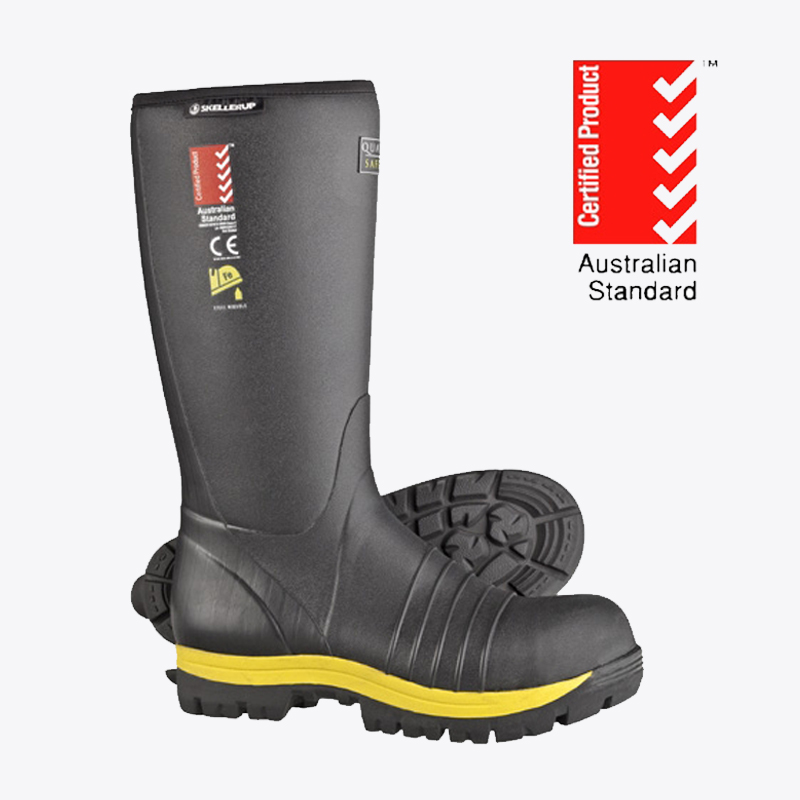 Skellerup Quatro Safety Knee Gumboots